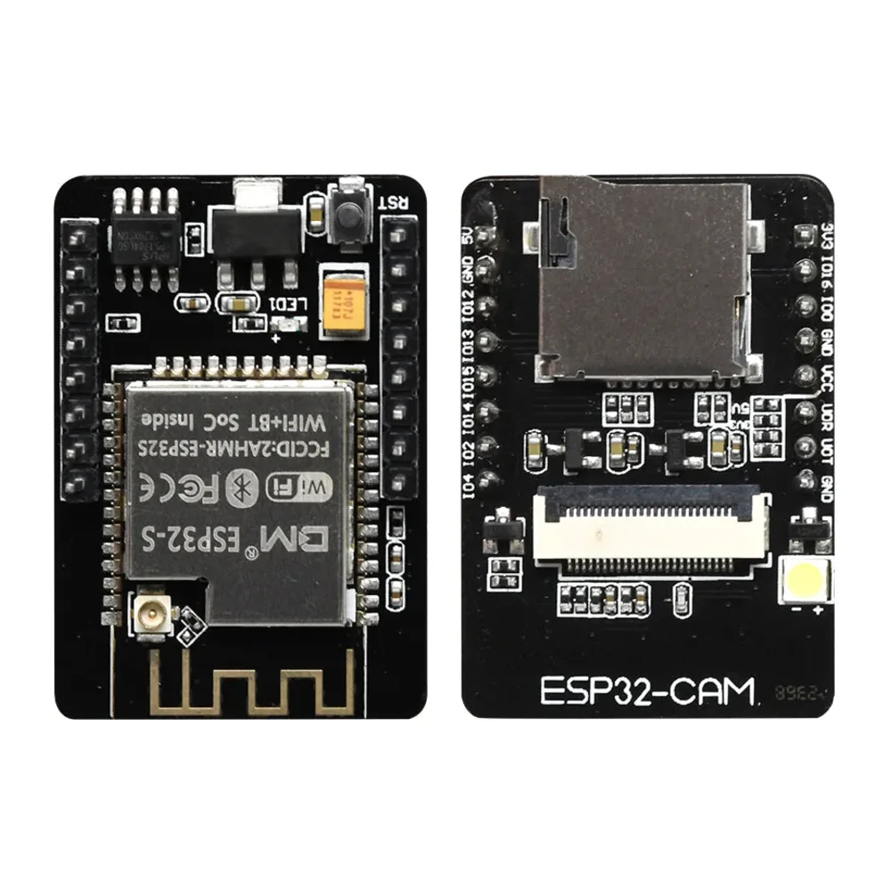 ESP32-CAM with ESP32-CAM-MB Programmer & OV2640 Camera